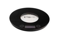 ETB Hair Cântar Digital din Sticlă – Precizie Profesională pentru Salon, Max 5 kg