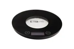 ETB Hair Cântar Digital din Sticlă – Precizie Profesională pentru Salon, Max 5 kg