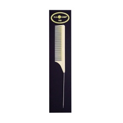 Pieptene Profesional cu Pin Metalic PRO 50 - Plastic Crem, 22.5 cm
