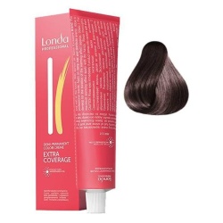 Vopsea Demi-Permanentă Londa Professional Extra Coverage, Nuanța 5/07 – Castaniu Deschis Natural Maro, 60 ml