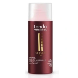 Șampon cu Ulei de Argan Londa Professional Velvet Oil Shampoo, 50 ml – Curățare de Lux în Format Travel Size