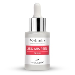 Ser Exfoliant Profesional Solanie AHA Peel 25%, 30 ml – Tratament Intens de Reînnoire și Depigmentare