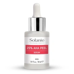 Ser Exfoliant Profesional Solanie AHA Peel 25%, 30 ml – Tratament Intens de Reînnoire și Depigmentare