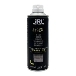 Spray Profesional JRL Blade 5-in-1 pentru Mașini de Tuns – 400 ml, Răcire și Dezinfectare