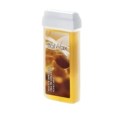 Ceară de Epilat în Cartuș Italwax Miere – 100 ml, Liposolubilă pentru Îndepărtare Delicată a Părului