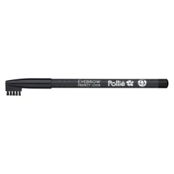 Creion de Sprâncene Profesional din Lemn Eurostil – Nuanță Negru (Black)