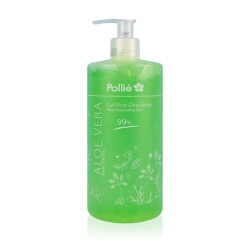 Gel Profesional Post-Epilare cu Aloe Vera 99% si Menta Pollie - 500 ml