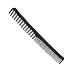Pieptene Extra-Lung Frizerie din Plastic – Ideal pentru Coafat și Tuns - 21.5 cm