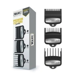 Set 3 Grătare Intermediare Wahl Premium – Originale, cu Prindere Metalică, pentru Fade-uri de Precizie