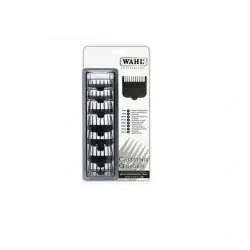 Set de Înălțătoare Wahl – 8 Piepteni Profesionali 3-25 mm pentru Mașini de Tuns