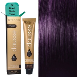 Vopsea de Păr Profesională Dousse Tassel – Nr. 7V Blond Violet – 100 ml