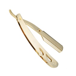 Brici profesional Shavette Velvetale, auriu