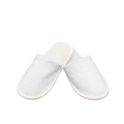 Papuci unisex de casă și baie Velvetale – albi, mărime universală, confort superior