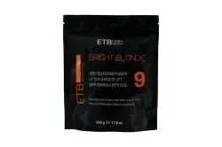 Pudră Decolorantă Profesională ETB Hair Bright Blonde cu Tehnologie Plex 500 gr