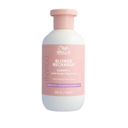 Șampon Nuanțator Wella Professionals Invigo Blonde Recharge – Neutralizarea Tonurilor de Galben – 300 ml