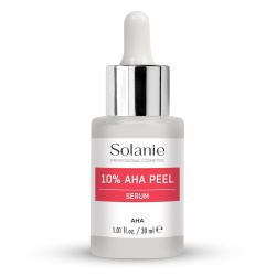 Ser Exfoliant Profesional Solanie AHA Peel 10%, 30 ml – Revitalizare Blândă și Uniformizare pentru Toate Tipurile de Ten