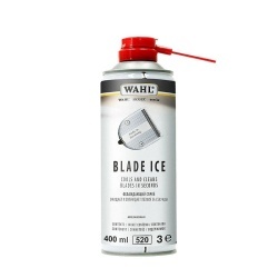 Spray 4-în-1 Wahl Blade Ice, 400ml – Răcire, Ungere, Curățare și Protecție Anticoroziune