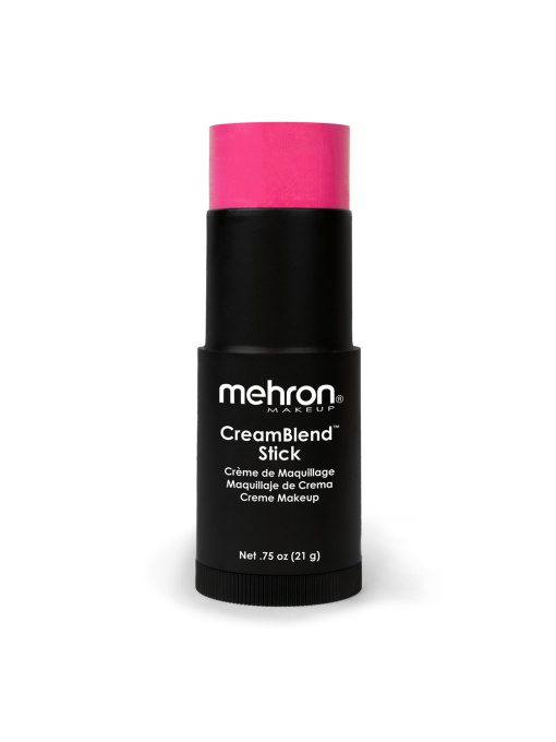 Baton de conturare multifunctional pentru ten/corp Mehron™ CreamBlend Stick Bold Color Pink, 21g
