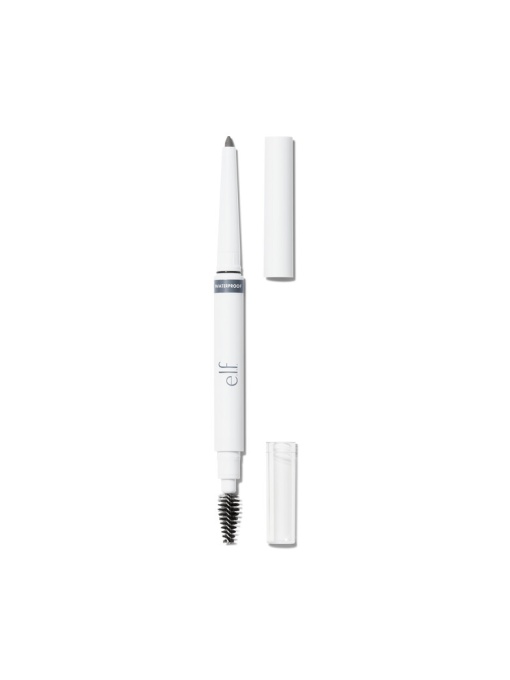 Creion sprancene e.l.f Cosmetics Waterproof Instant Lift Brow Pencil Grey, 0.24g