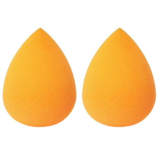 Set 2 buretei pentru machiaj TEARDROP MAKE-UP SPONGE, non-latex, KAJOL Beauty®