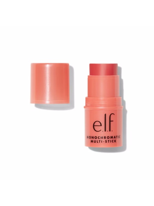 Baton multifunctional pentru ochi, buze si obraji e.l.f Monochromatic Multi-Stick 81344 Glimmering Guava, 5g
