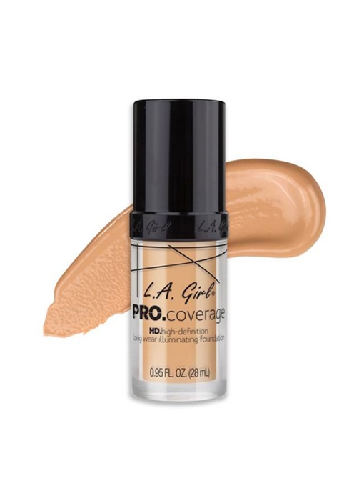 Fond de ten rezistent L.A. Girl Pro Coverage HD Illuminating Foundation Fair, 28ml