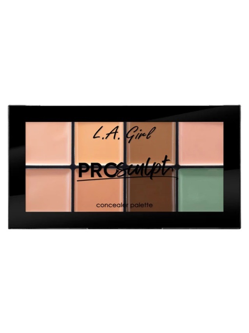 Paleta corectoare L.A. Girl Pro Sculpt Concealer Palette 725 Light, 12g