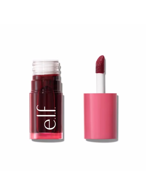 Tint de obraz si buze e.l.f. Cosmetics Sheer For It Blush Tint 82320 Left On Red, 6.8ml
