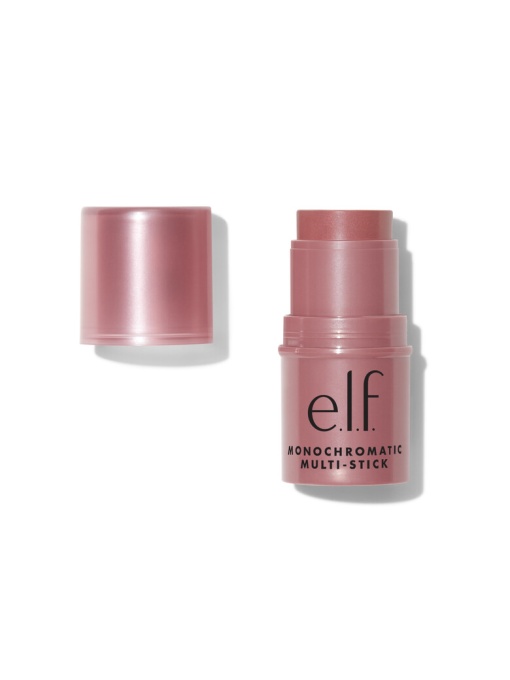 Baton multifunctional pentru ochi, buze si obraji e.l.f Monochromatic Multi-Stick Sparkling Rose, 5g