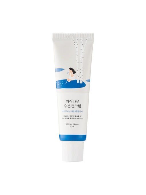 Crema protectie solara Round Lab Birch Juice Sunscreen SPF 50 UVA, 50ml