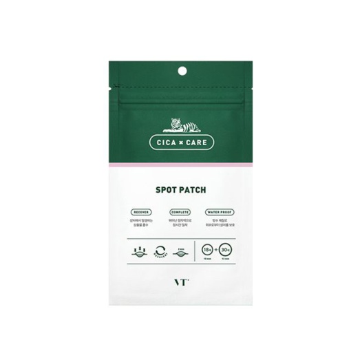 Plasturi pentru cosuri VT Cosmetics Spot Patch CicaXCare, 48buc