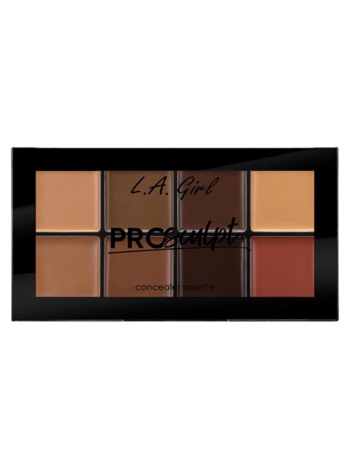 Paleta corectoare L.A. Girl Pro Sculpt Concealer Palette 727 Deep, 12g