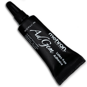 Adeziv non-latex pentru aplicarea decorațiilor Mehron AdGem Adhesive, 5ml