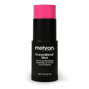 Baton de conturare multifunctional pentru ten/corp Mehron™ CreamBlend Stick Bold Color Pink, 21g - Img 1