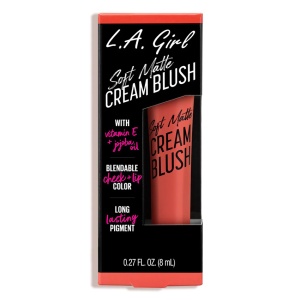Blush cremos matifiant L.A. Girl Soft Matte Cream Hot Shot, 8ml - Img 8