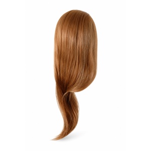 Cap manechin pentru coafor cu păr sintetic 56 cm – Practică coafuri și împletituri - Img 3