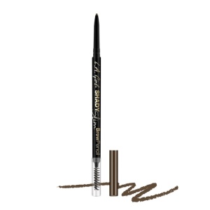 Creion definere sprâncene L.A Girl Shady Slim Brow Pencil GB 356 Medium Brown, 0.08g - Img 1