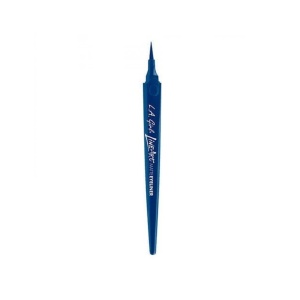Eyeliner pentru ochi L.A. GIRL Line Art Matte Eyeliner Pen Cobalt, 0.4ml - Img 2