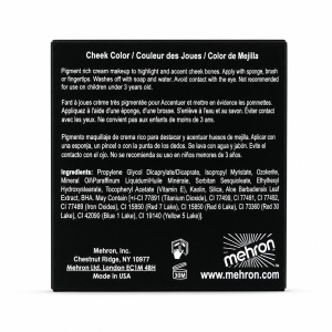 Fard de obraz pudră Profesional Mehron Cheek Powder Cream Wine Berry, Mat, 4 g - Img 5