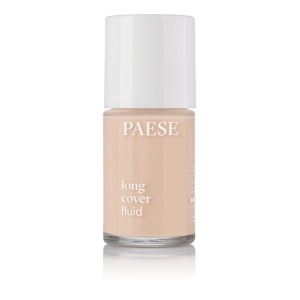 Fond de ten Paese Long Cover Fluid, acoperire mare, 01 Light Beige, 30ml