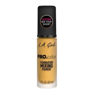 L.A Girl PRO Color Mixing Pigment adjuster pentru fondul de ten Yellow, 30ml - Img 2
