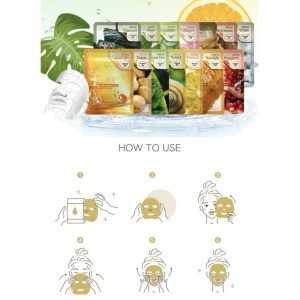 Masca de fata 3W Clinic Fresh Snail Mask Sheet, 23g - Img 3