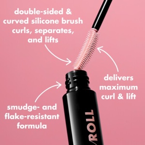 Mascara pentru alungire și efect de curbare e.l.f Lash'N Roll Curling & Lifting Pitch Black, 9.2g - Img 6