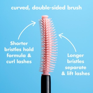 Mascara pentru alungire și efect de curbare e.l.f Lash'N Roll Curling & Lifting Deep Brown, 9.2g - Img 5