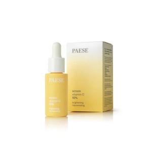 PAESE Serum cu Vitamina C 10% pentru față, Ulei de Îngrijire Iluminator și Anti-Pete, 15 ml