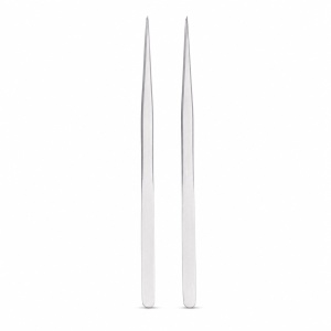 Pensetă profesională de izolare pentru extensii gene Dancing Swan A11 – Vârf drept din oțel inoxidabil - Img 5