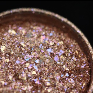 Pigment PK176 (bronze nude cu microparticule aurii-albastre-violet) KAJOL Beauty®,1g - Img 2