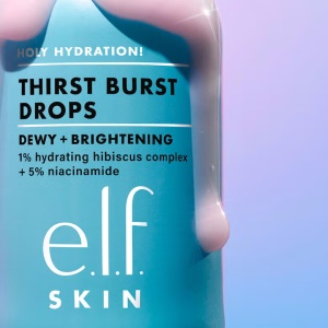 Ser hidratant gel e.l.f Cosmetics Holy Hydration! Thirst Burst Drops, 30ml - Img 9