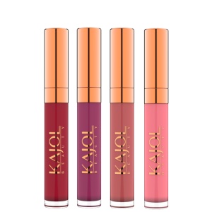 Set 4 rujuri lichide Mauves Lover, ultrarezistente cu finish mat matISTIQUE by KAJOL Beauty, 32ml - Img 1