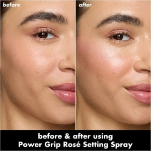 Spray Fixator Machiaj e.l.f. Power Grip Rosé Setting Spray – Efect Luminos, 2% Niacinamidă, 80ml - Img 2